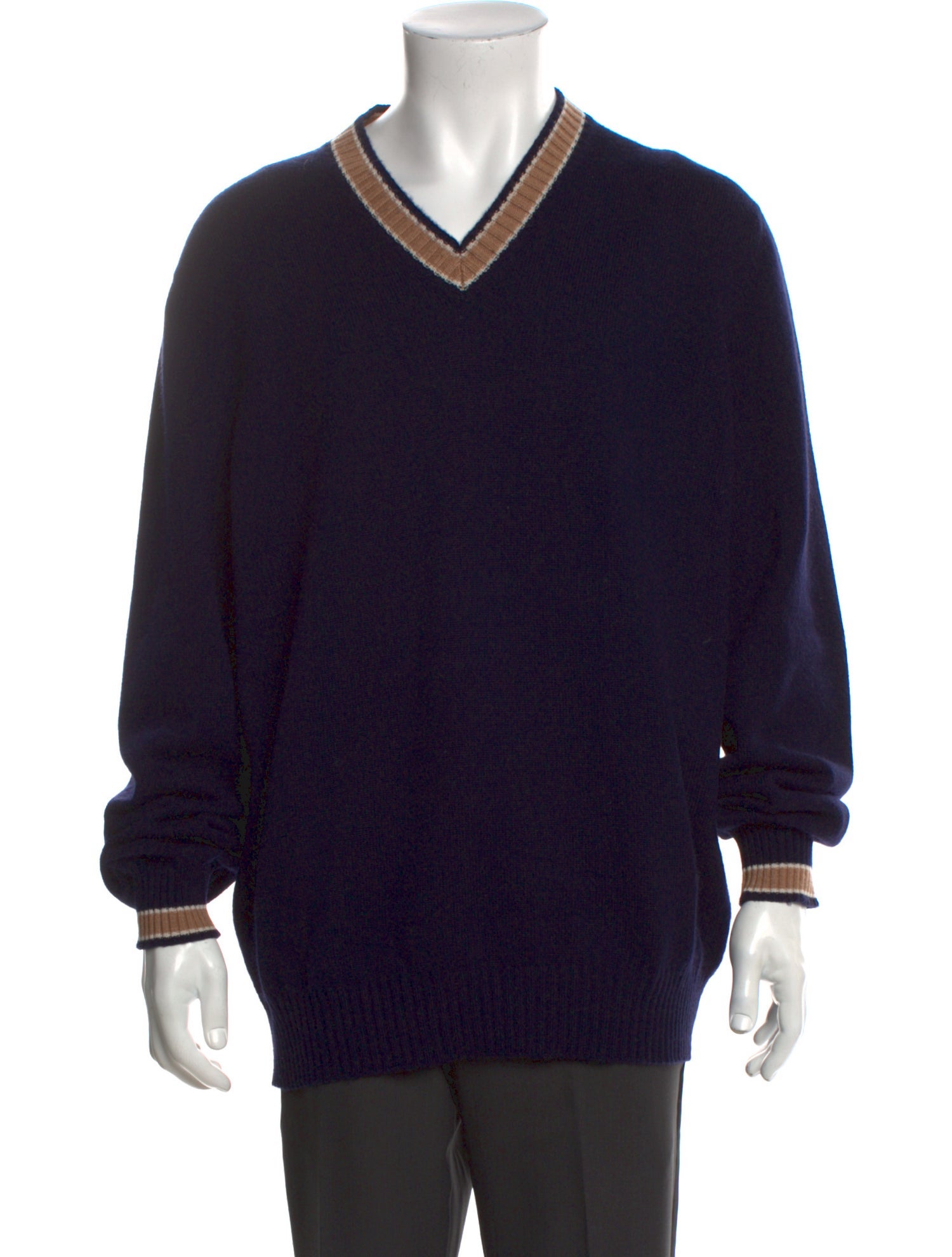Brunello Cucinelli Cashmere V-Neck Pullover